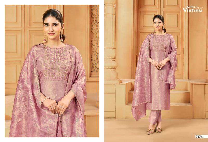 Vishnu tarana Unstitched dress material wholesalers